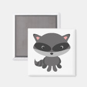 Raccoon Magneet (Voorkant / Achterkant)