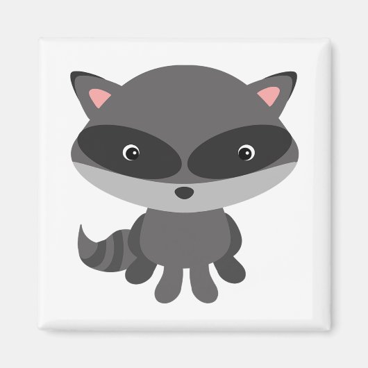 Raccoon Magneet (Voorkant)