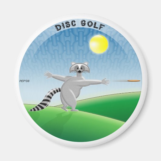 Raccoon Magneet (Voorkant)