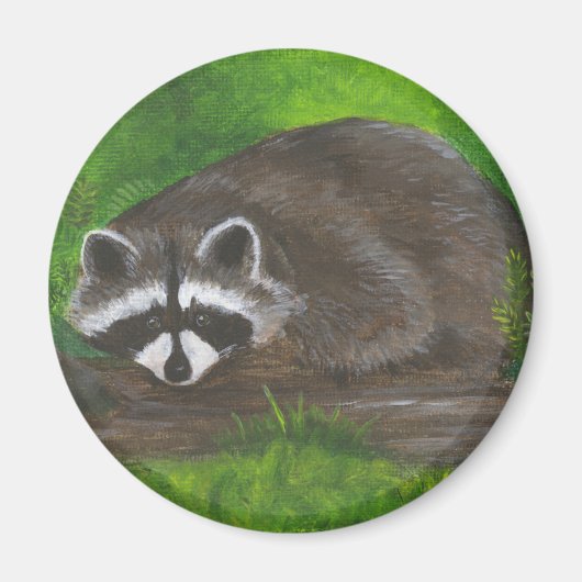Raccoon Magneet (Voorkant)