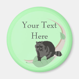 Raccoon Magnets Magneet