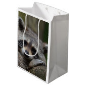 Raccoon Medium Cadeauzakje (Achterkant Gekanteld)