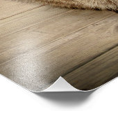 Raccoon met chip foto afdruk (Hoek)