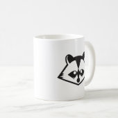 Raccoon Mok! Koffiemok (Voorkant rechts)