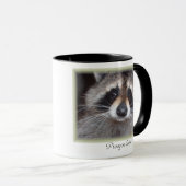 Raccoon-mok - Procyonlotor Mok (Voorkant rechts)