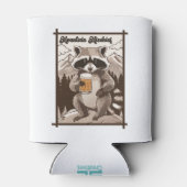  Raccoon Mountain Mischief Outdoor Vibes Blikjeskoeler (Achterkant)