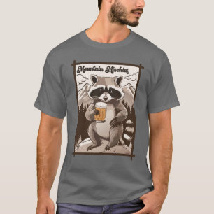 Raccoon Mountain Mischief Outdoor Vibes T-shirt