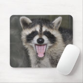 Raccoon Mousepad - #1025 Muismat (Met muis)
