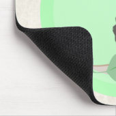 Raccoon Mousepad Muismat (Hoek)
