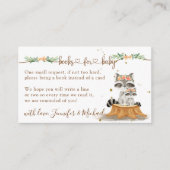 Raccoon New Mammie Books for Baby Informatiekaartje (Voorkant)