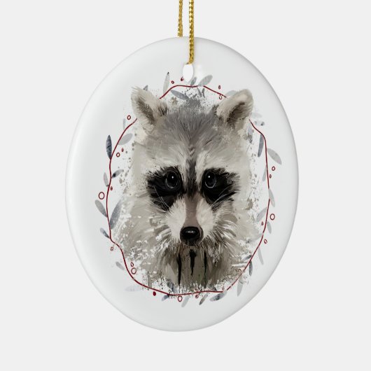 Raccoon Ornament (Rechts)