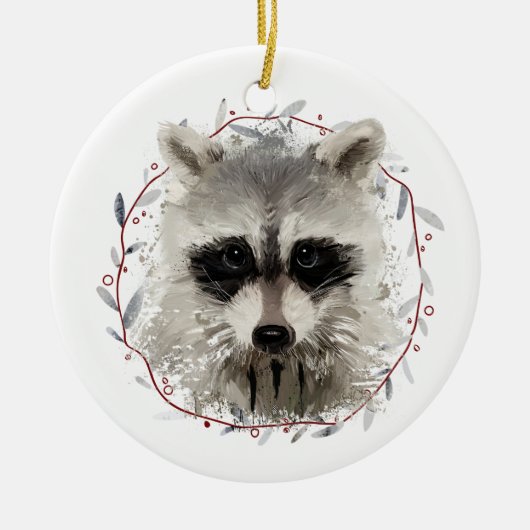 Raccoon Ornament (Voorkant)