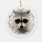 Raccoon Ornament (Achterkant)