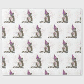 Raccoon partoon - dieren met partij cadeaupapier (Vlak)