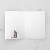 Raccoon partoon - dieren met partij kaart (Binnen)