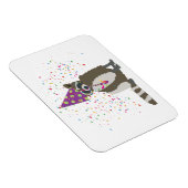 Raccoon partoon - dieren met partij magneet (Rechterzijde)