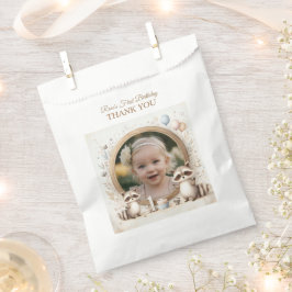 Raccoon Photo Lijst voor verjaardagsfeestjes voor Bedankzakje