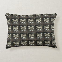 Raccoon Pillow CUTE Accent Kussen