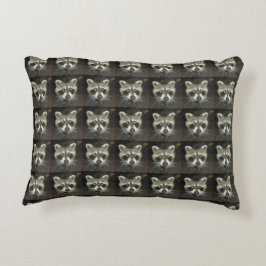 Raccoon Pillow CUTE Accent Kussen