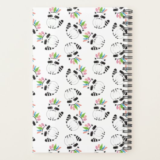 Raccoon Planner (Achterkant)