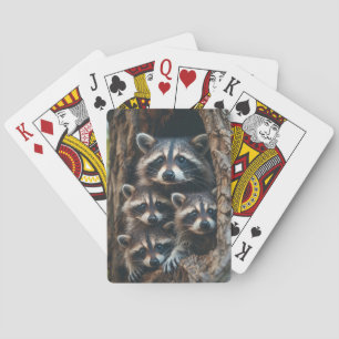 Raccoon Pokerkaarten