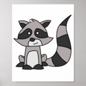 Raccoon Poster (Voorkant)