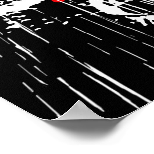 Raccoon Poster (Hoek)