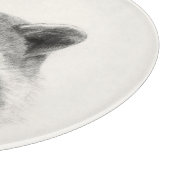 Raccoon potlood Tekening Snijplank (Hoek)