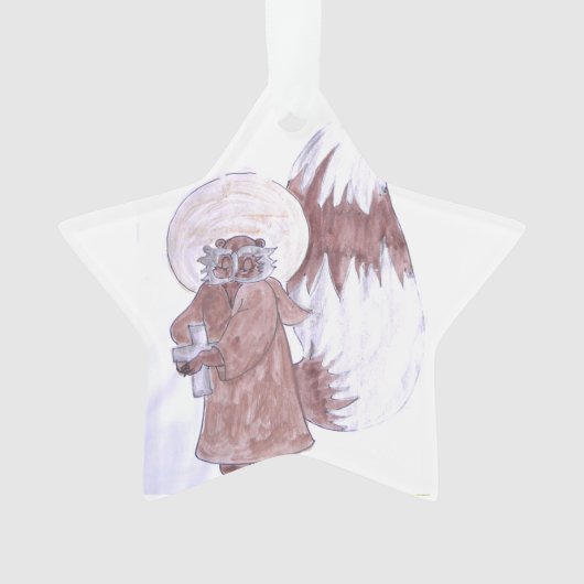 Raccoon Priest Ornament (voorkant)