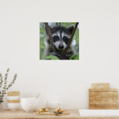Raccoon Print - #1028 (Keuken)