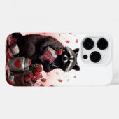 Raccoon prullenbak poëzie Valentijnsdag Case-Mate iPhone Case (Achterkant (horizontaal))