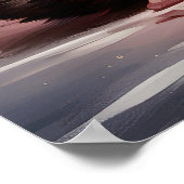 Raccoon prullenbak poëzie Valentijnsdag Poster (Hoek)