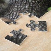 Raccoon - puzzel (Zijkant)