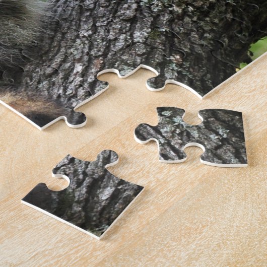 Raccoon - puzzel legpuzzel (Zijkant)