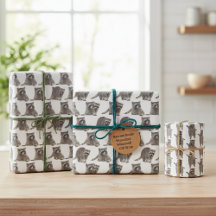 Raccoon Realm: Whimsical Woodland Gift Wrap