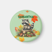 Raccoon Refrigerator Magnet (Voorkant)