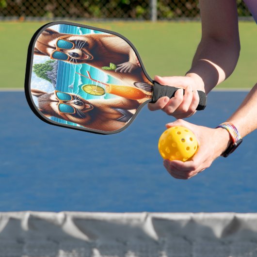 Raccoon rendez-vous pickleball paddle (Insitu)