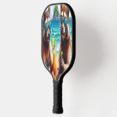 Raccoon rendez-vous pickleball paddle (Links)