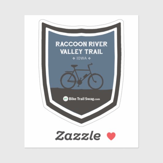 Raccoon River Valley Trail Sticker (Vel)