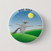 Raccoon Ronde Button 5,7 Cm (Voorkant)