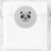 Raccoon Ronde Sticker (Tas)