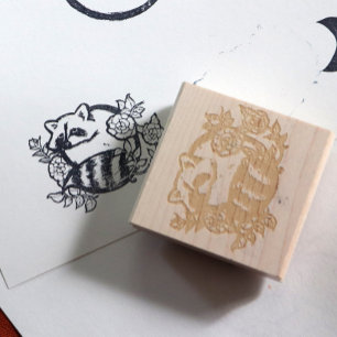 Raccoon Rubberstempel