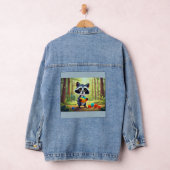 Raccoon Rubik’s Forest Puzzle Denim Jacket (Hangar)