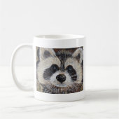 Raccoon schilderen koffiemok (Links)