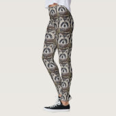 Raccoon schilderen leggings (Links)