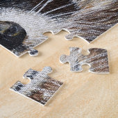 Raccoon schilderen legpuzzel (Zijkant)