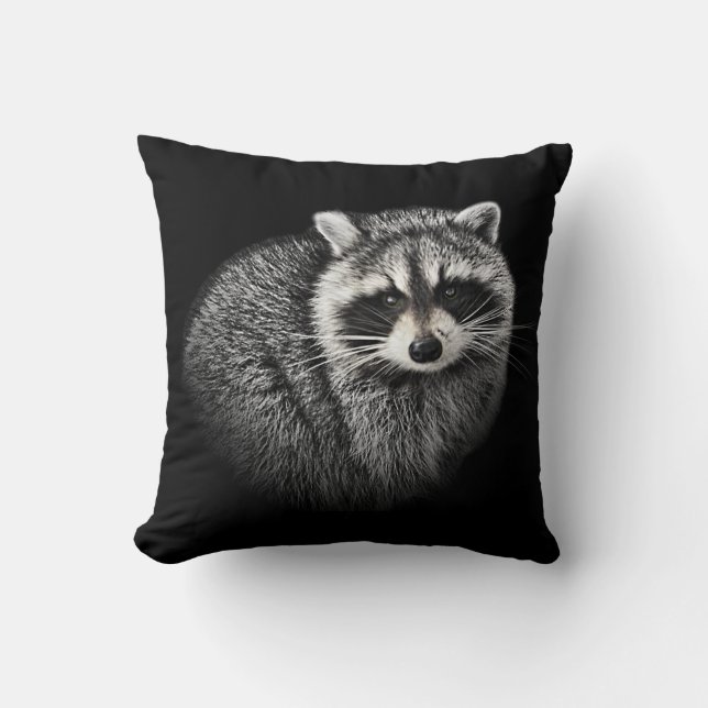 Raccoon Sierkussen (Voorkant)