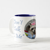 Raccoon Slaapkoffie Mok (Voorkant links)
