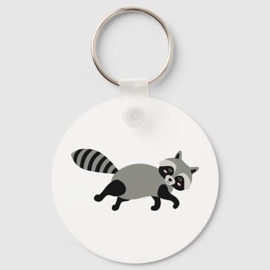 Raccoon Sleutelhanger (Voorkant)