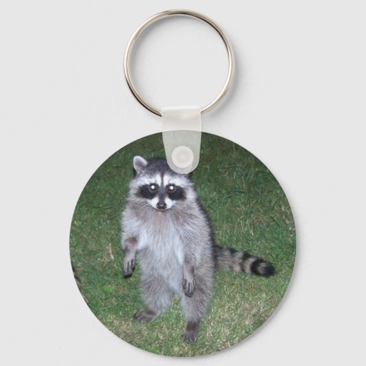 Raccoon Sleutelhanger (Voorkant)